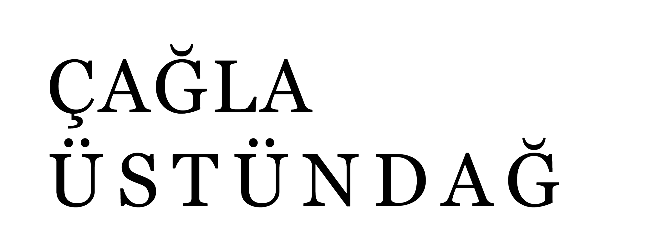 Çağla Üstündağ Logo